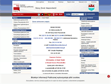 Tablet Screenshot of bip.nowydwormaz.pl